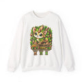 Crewneck Sweatshirt — TerraNox "Earth" Cute Forest Cat Gamer Design