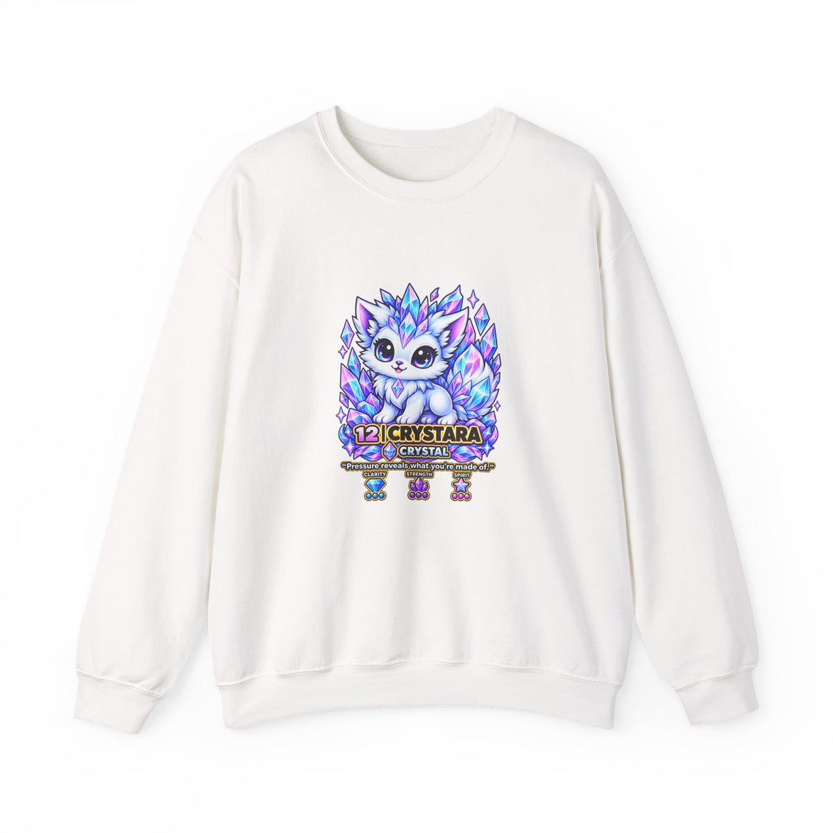 Crystara #12 — Crystal | Kawaii Sweatshirt