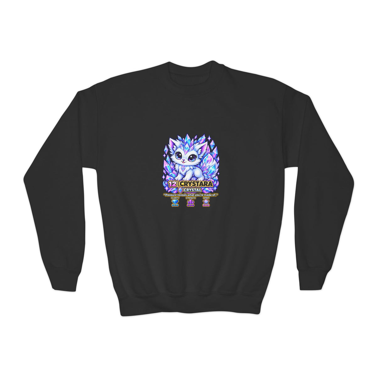 Crystara #12 — Crystal | Kawaii Sweatshirt