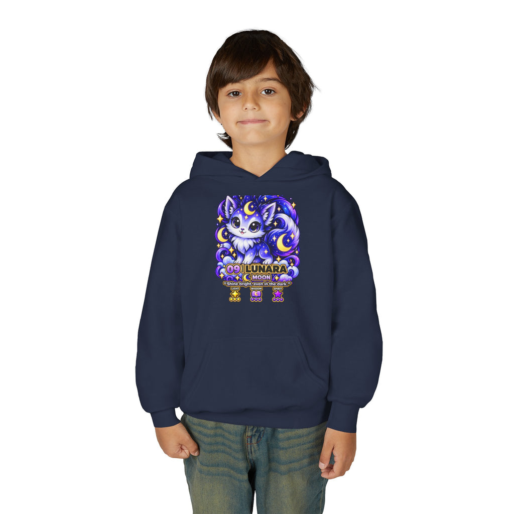 Lunara #09 — Moon | Kawaii Hoodie