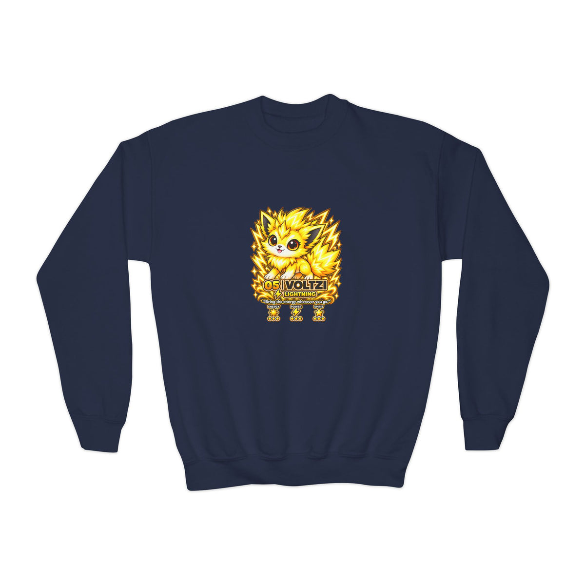 Voltzi #05 — Lightning | Kawaii Sweatshirt