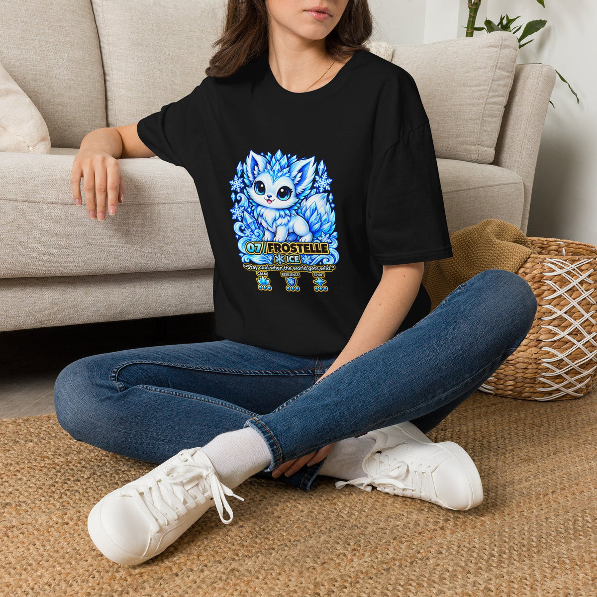 Frostelle #07 — Ice | Kawaii T-Shirt