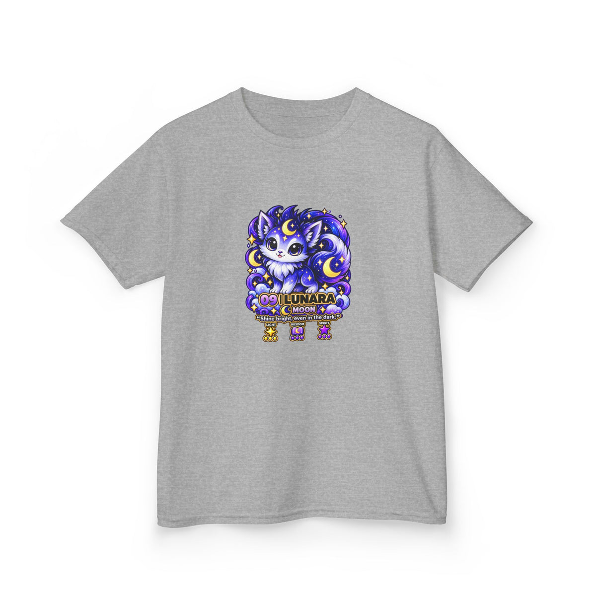 Lunara #09 — Moon | Kawaii T-Shirt