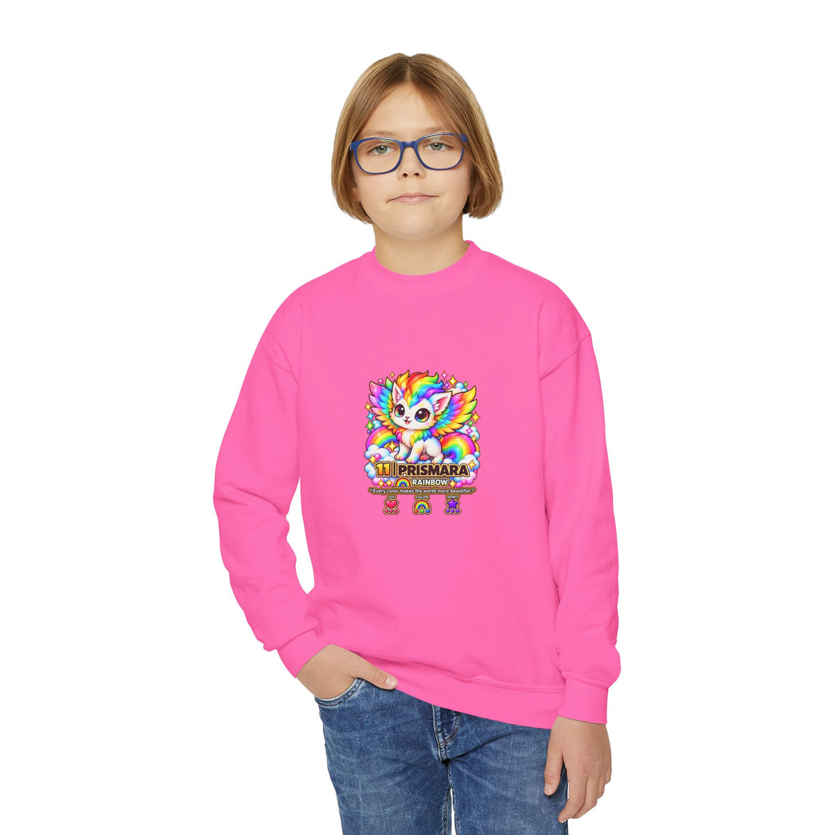 Prismara #11 — Rainbow | Kawaii Sweatshirt