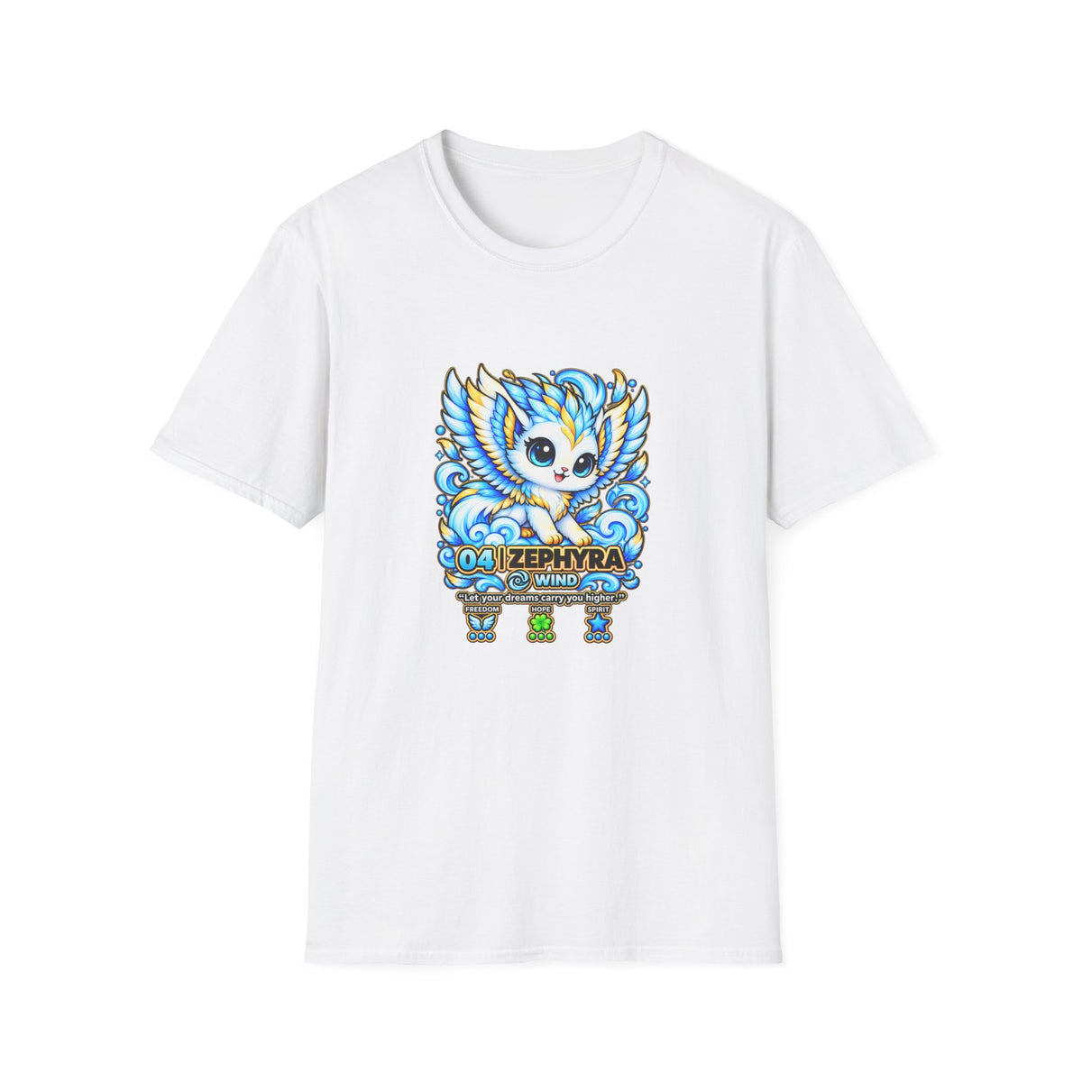 Zephyra #04 — Wind | Kawaii T-Shirt