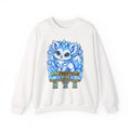 Crewneck Sweatshirt — Cute Ice Fox Graphic “07 LIROSTELLE ICE”