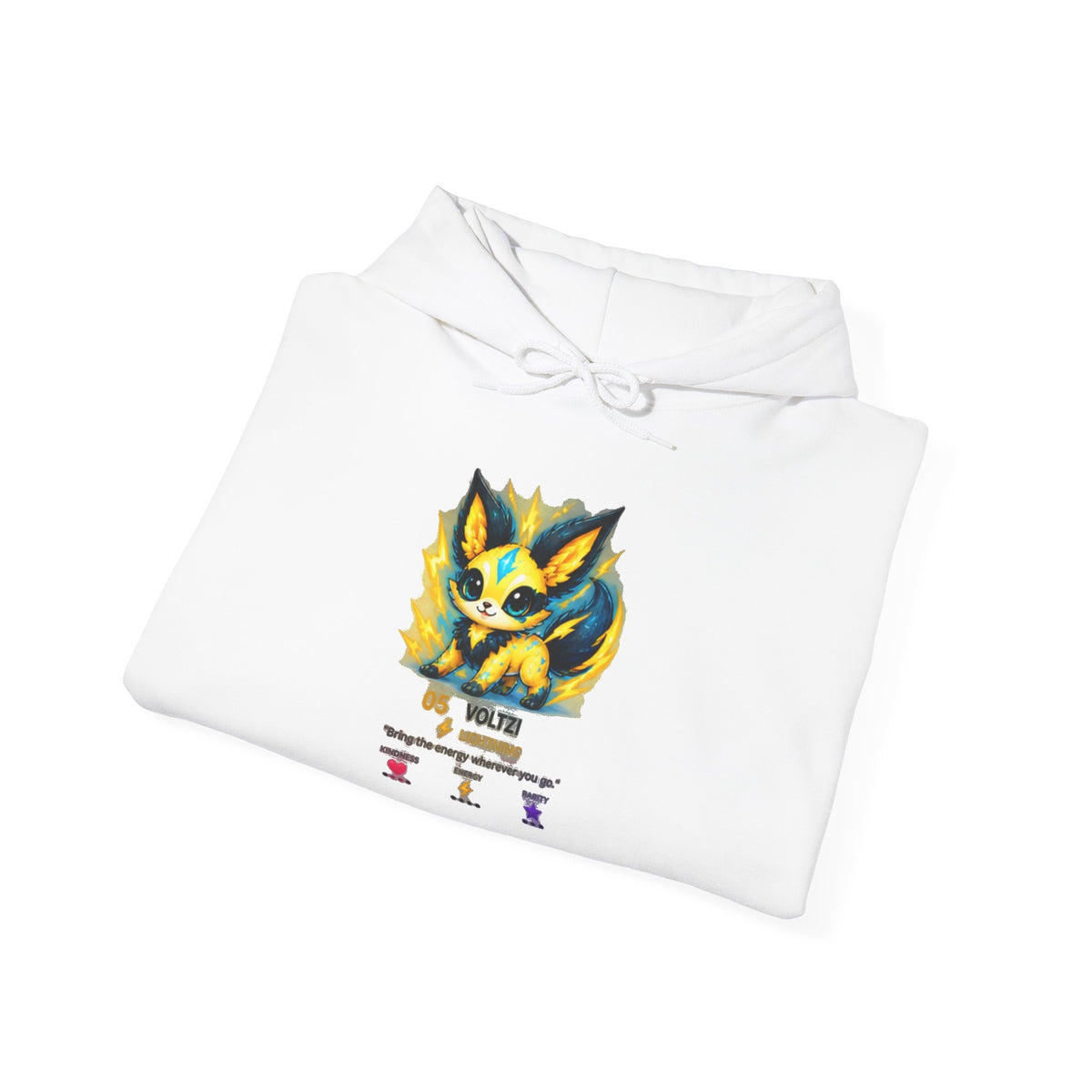 Voltzi #05 — Lightning | Kawaii Hoodie