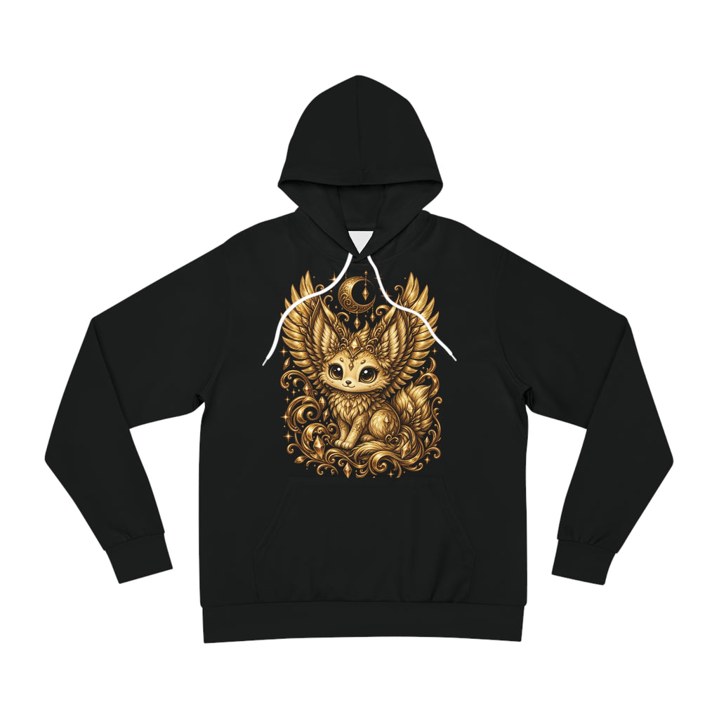 Lunara #09 — Moon | Black & Gold Collector’s Edition AOP Hoodie