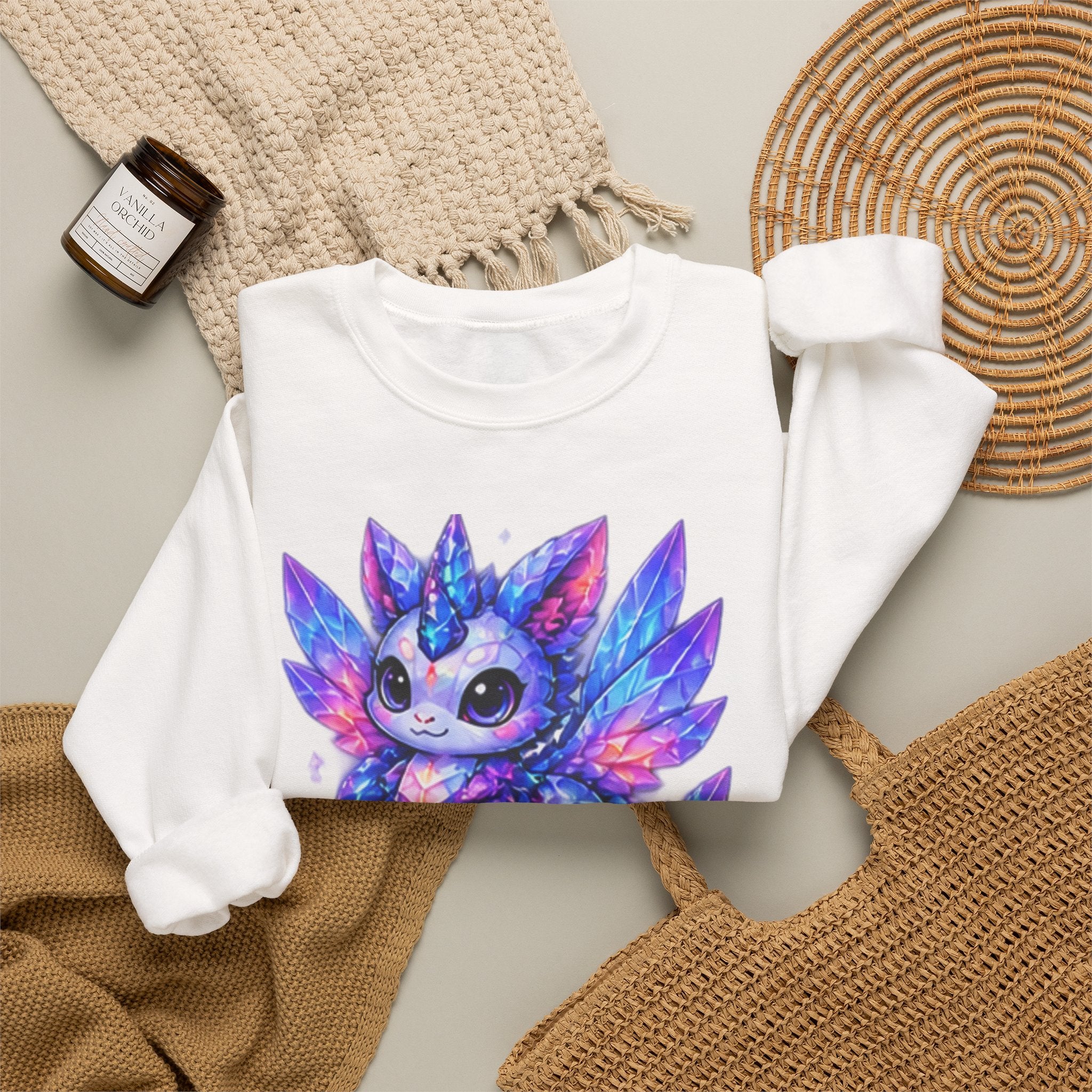 Crystara #12 — Crystal | Kawaii Sweatshirt