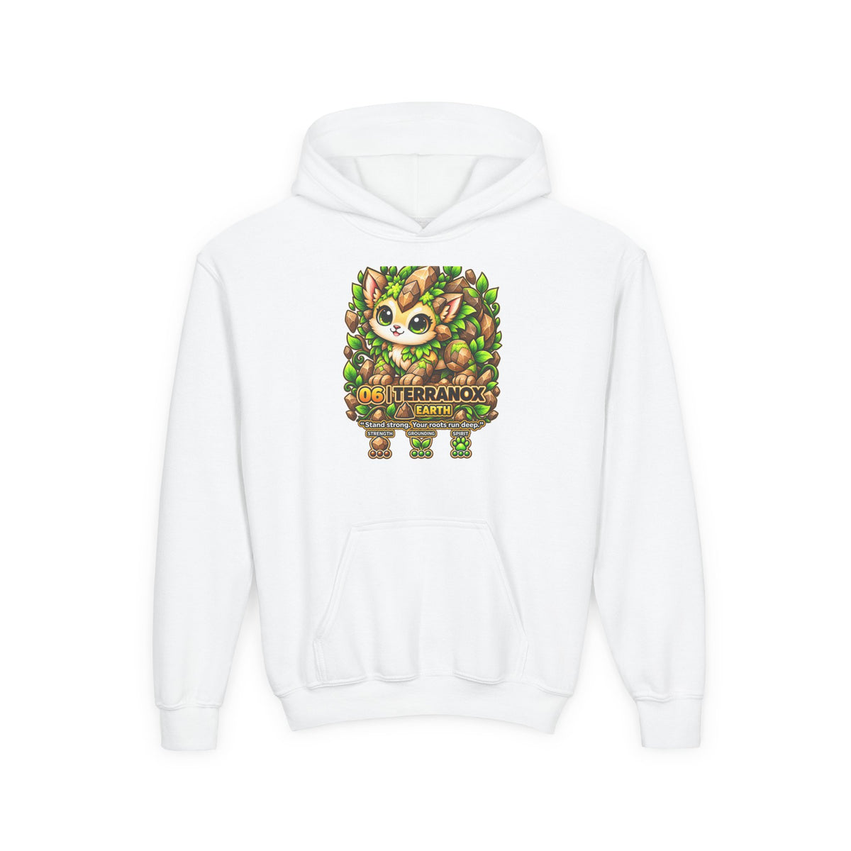 Terranox #06 — Earth | Kawaii Hoodie