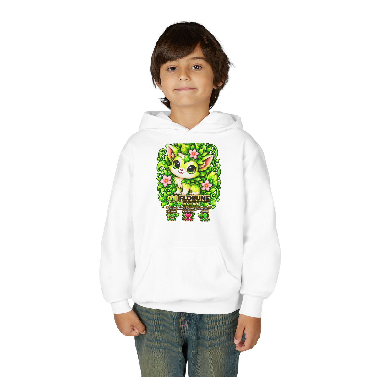 Florune #01 — Plant | Kawaii Hoodie