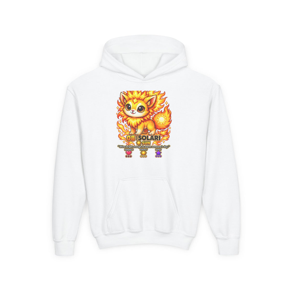 Solari #08 — Sun | Kawaii Hoodie