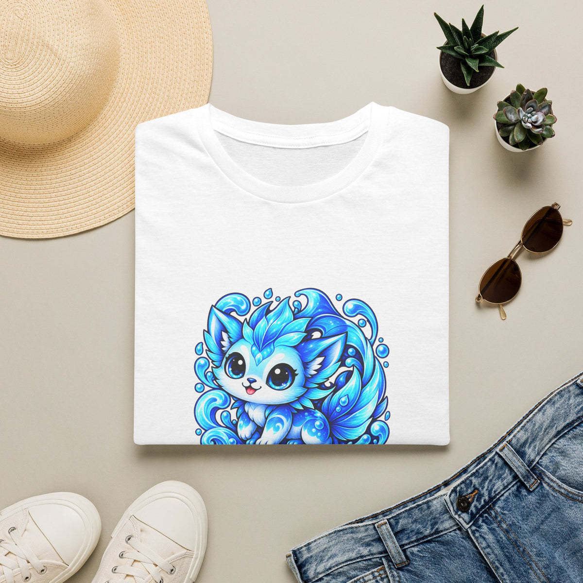 Aquari #03 — Water | Kawaii T-Shirt
