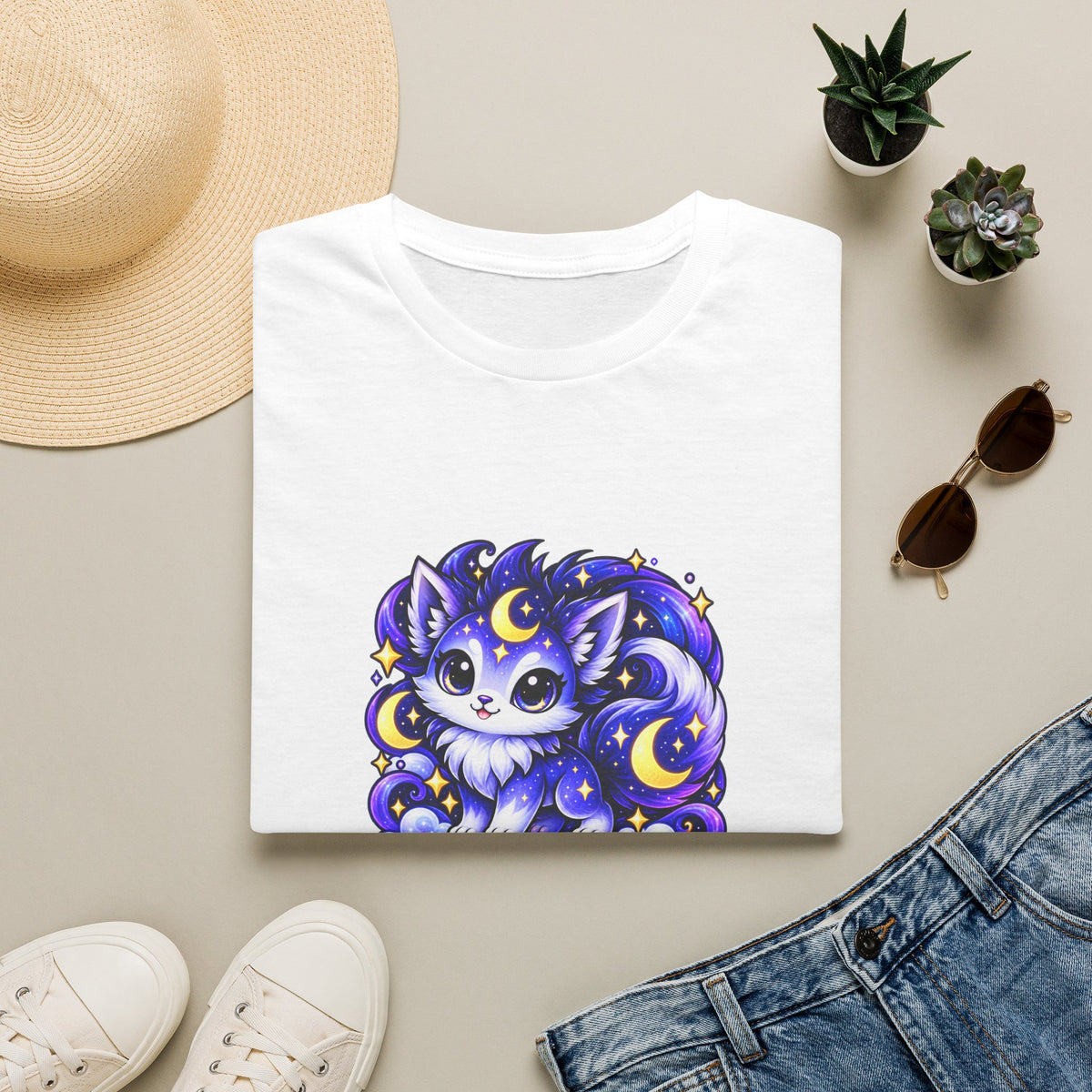 Lunara #09 — Moon | Kawaii T-Shirt