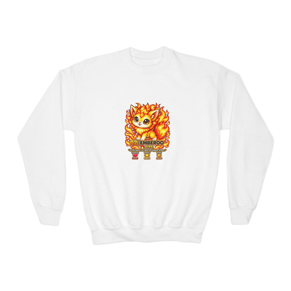 Emberoo #02 — Fire | Kawaii Sweatshirt