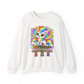 Rainbow Prismara Cute Winged Kitty Sweatshirt