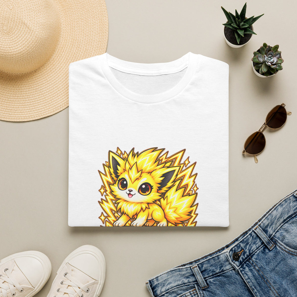 Voltzi #05 — Lightning | Kawaii T-Shirt