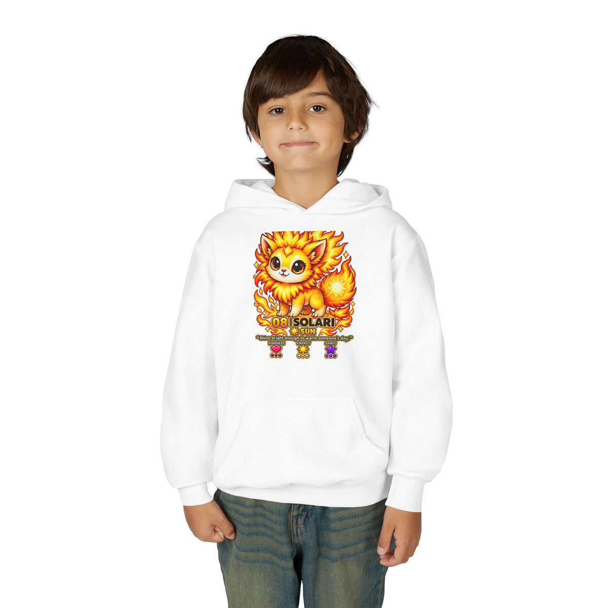 Solari #08 — Sun | Kawaii Hoodie