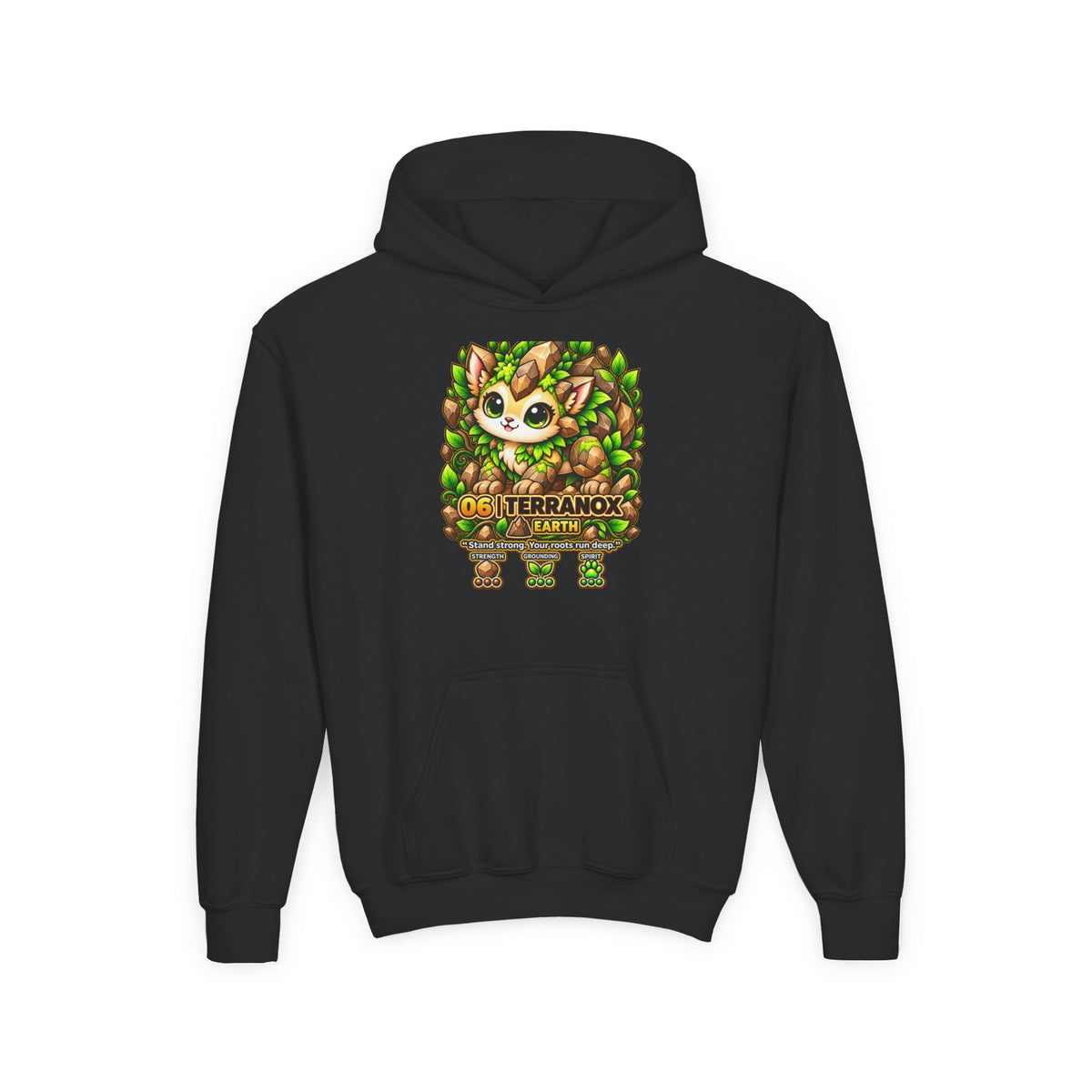 Terranox #06 — Earth | Kawaii Hoodie