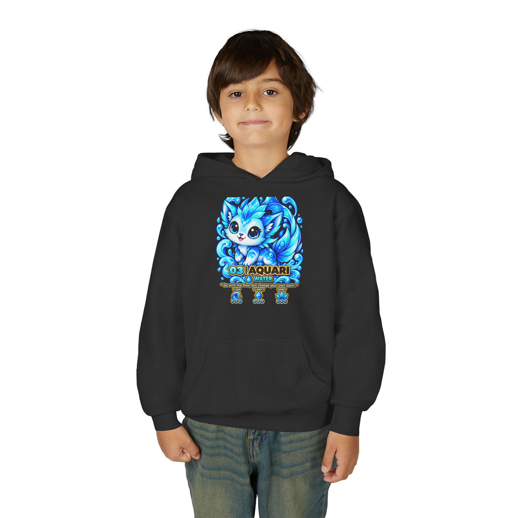 Aquari #03 — Water | Kawaii Hoodie