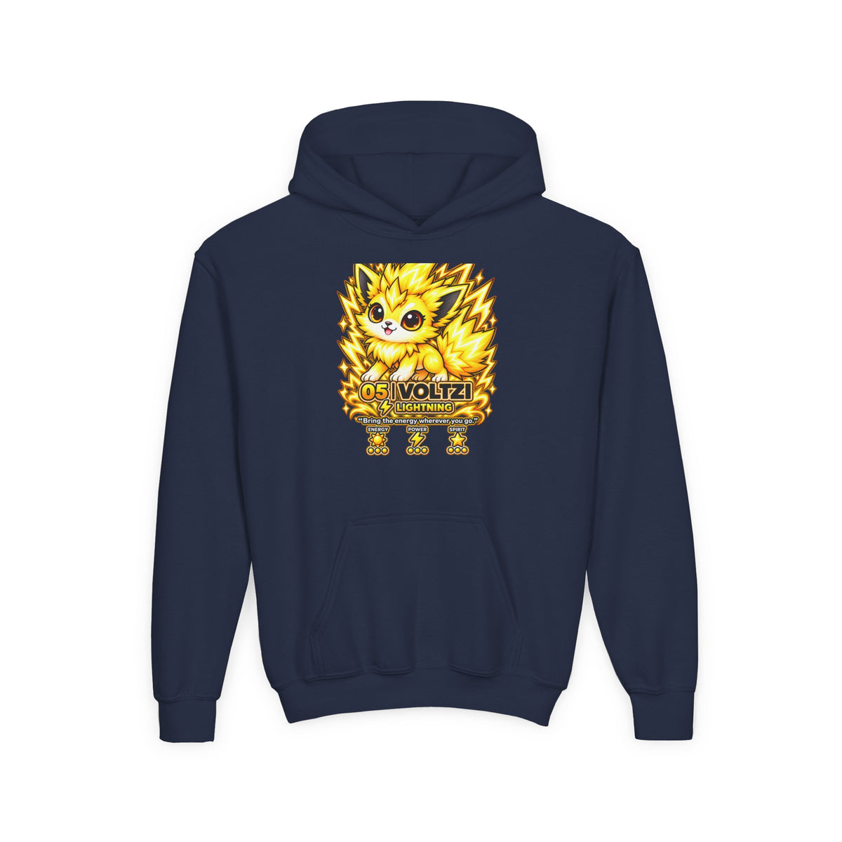 Voltzi #05 — Lightning | Kawaii Hoodie