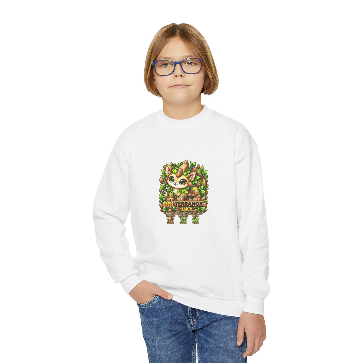 Terranox #06 — Earth | Kawaii Sweatshirt