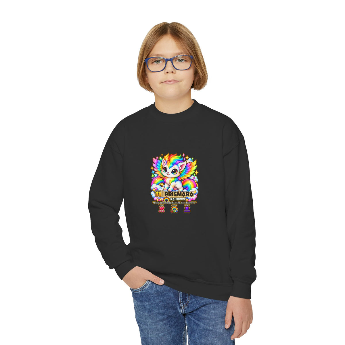 Prismara #11 — Rainbow | Kawaii Sweatshirt