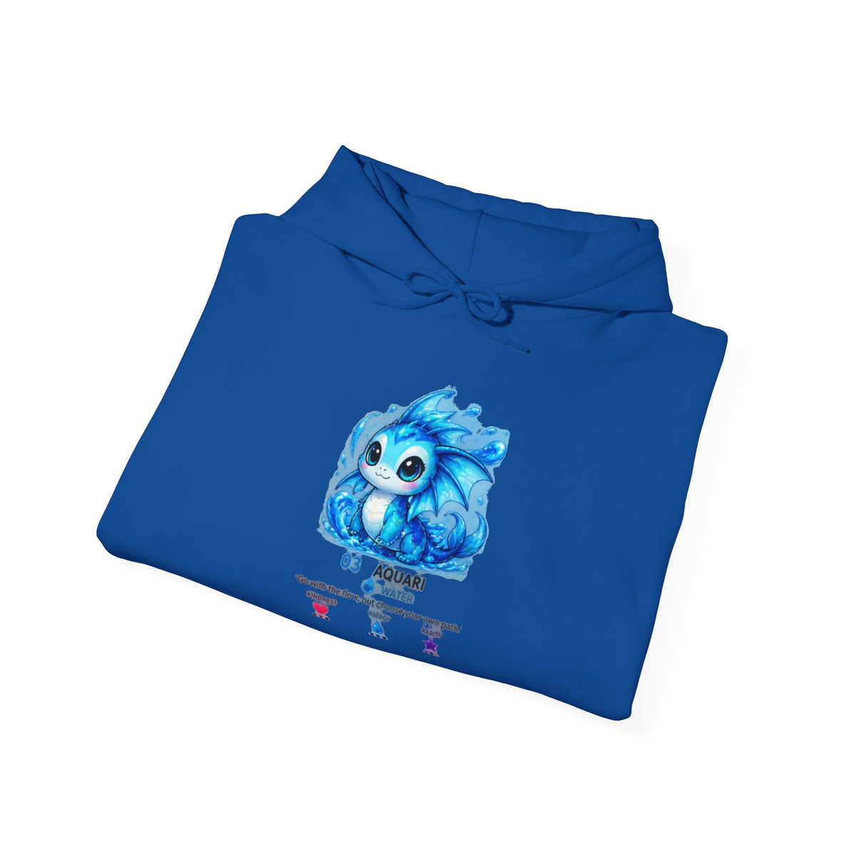Aquari #03 — Water | Kawaii Hoodie