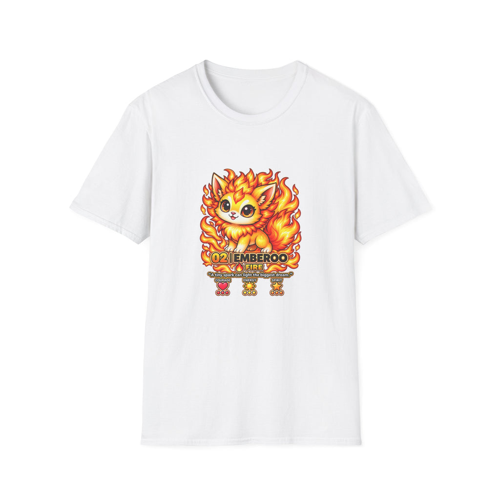 Emberoo #02 — Fire | Kawaii T-Shirt