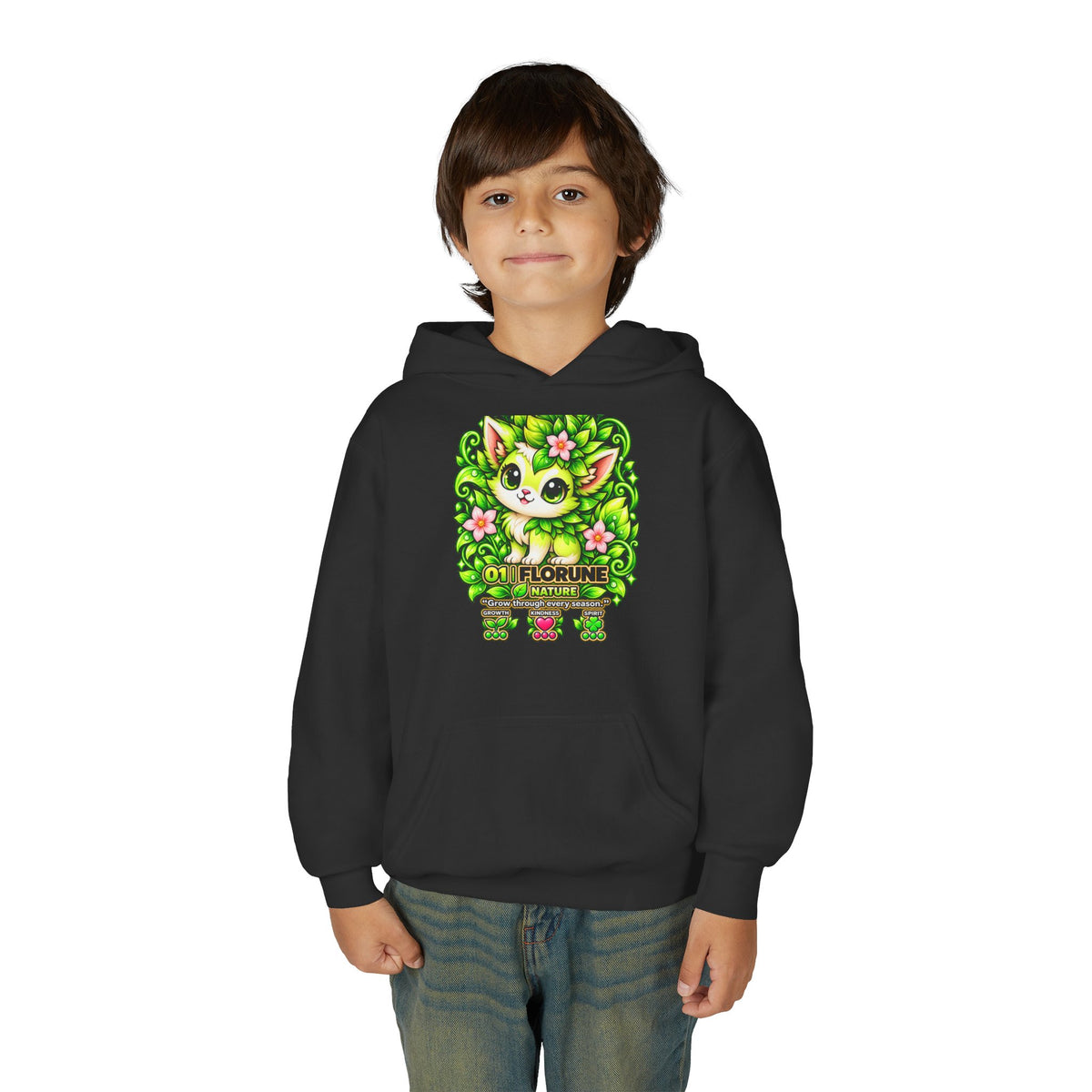 Florune #01 — Plant | Kawaii Hoodie