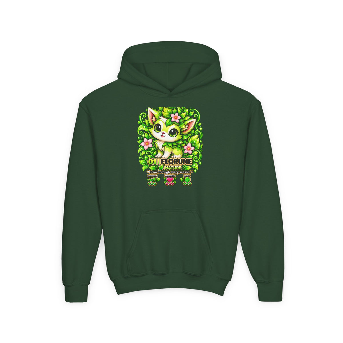 Florune #01 — Plant | Kawaii Hoodie