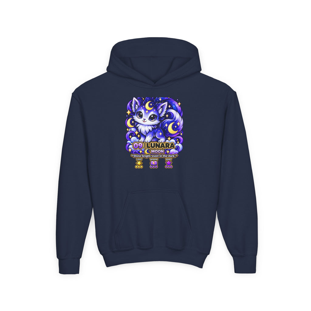 Lunara #09 — Moon | Kawaii Hoodie