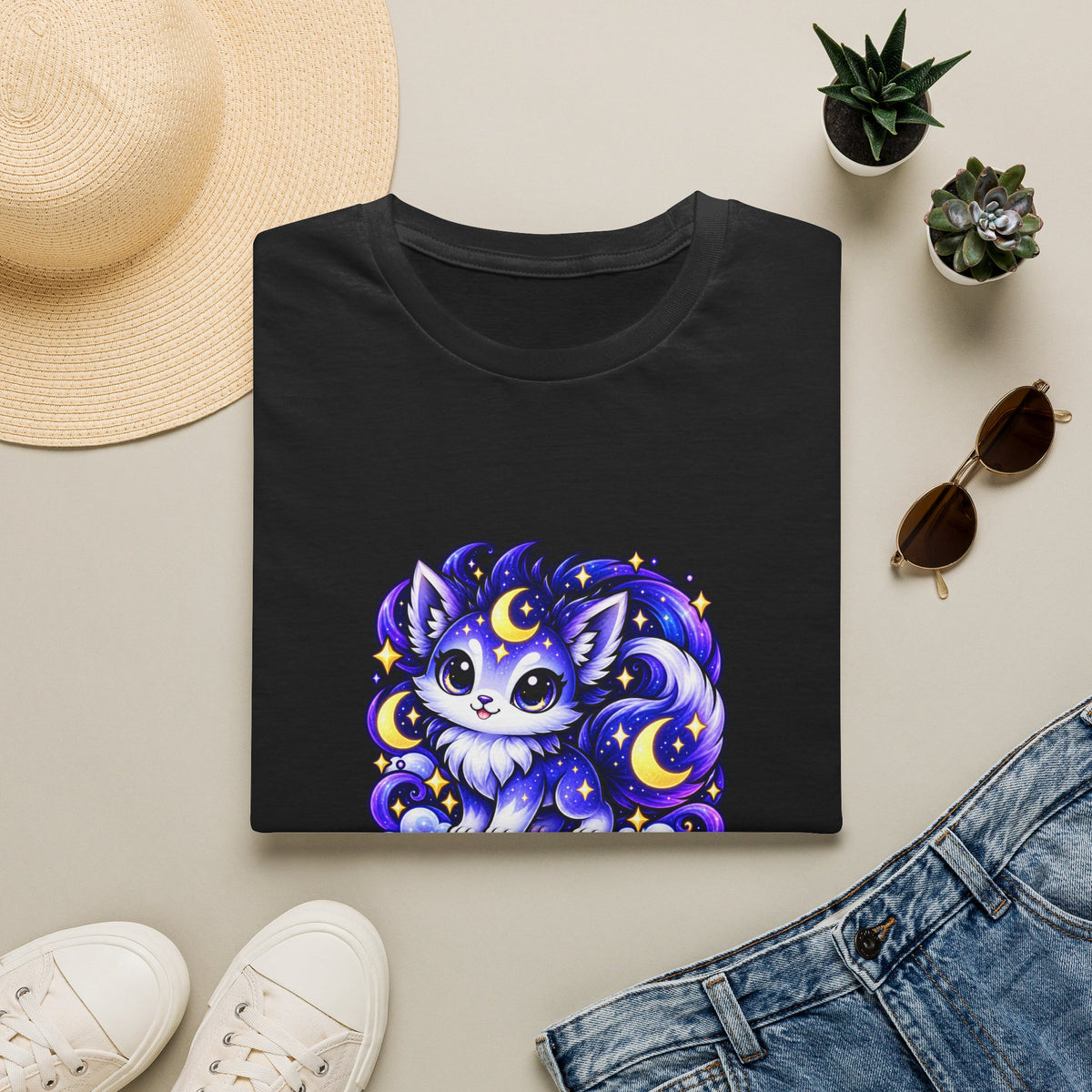 Lunara #09 — Moon | Kawaii T-Shirt