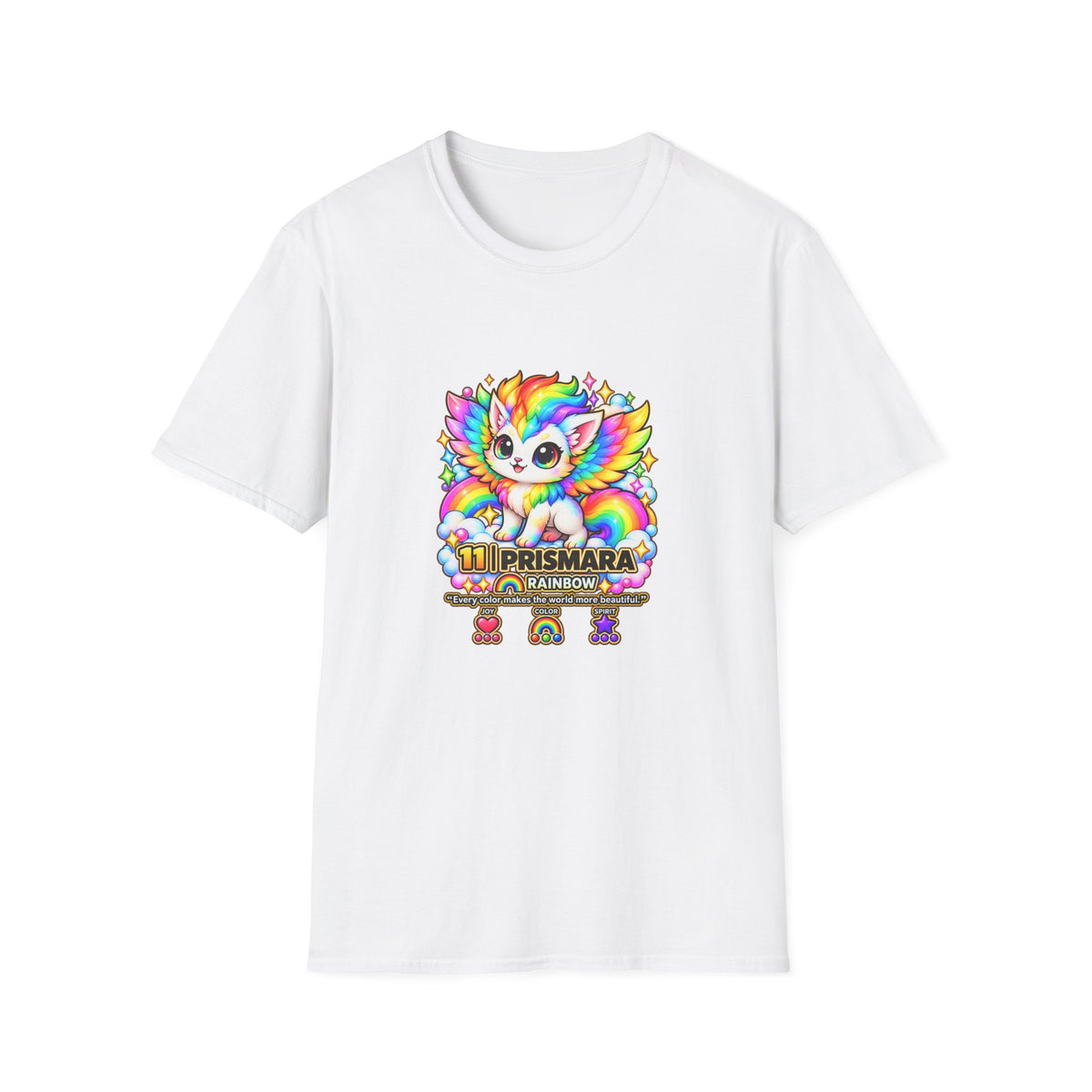 Prismara #11 — Rainbow | Kawaii T-Shirt