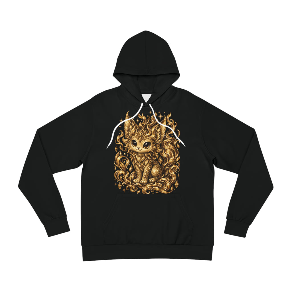 Emberoo #02 — Fire | Black & Gold Collector’s Edition AOP Hoodie