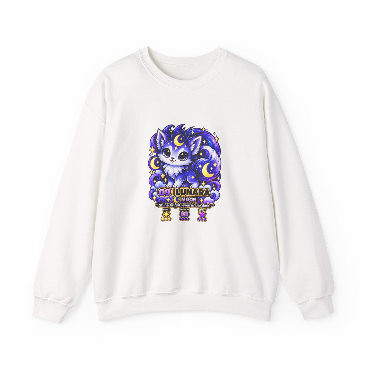Lunara #09 — Moon | Kawaii Sweatshirt