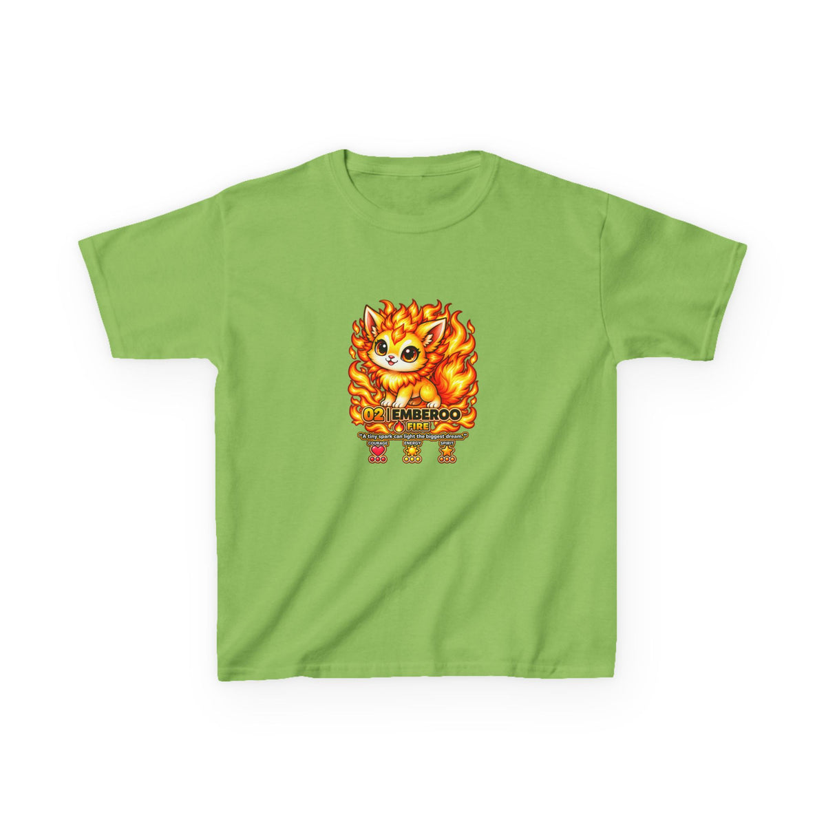 Emberoo #02 — Fire | Kawaii T-Shirt
