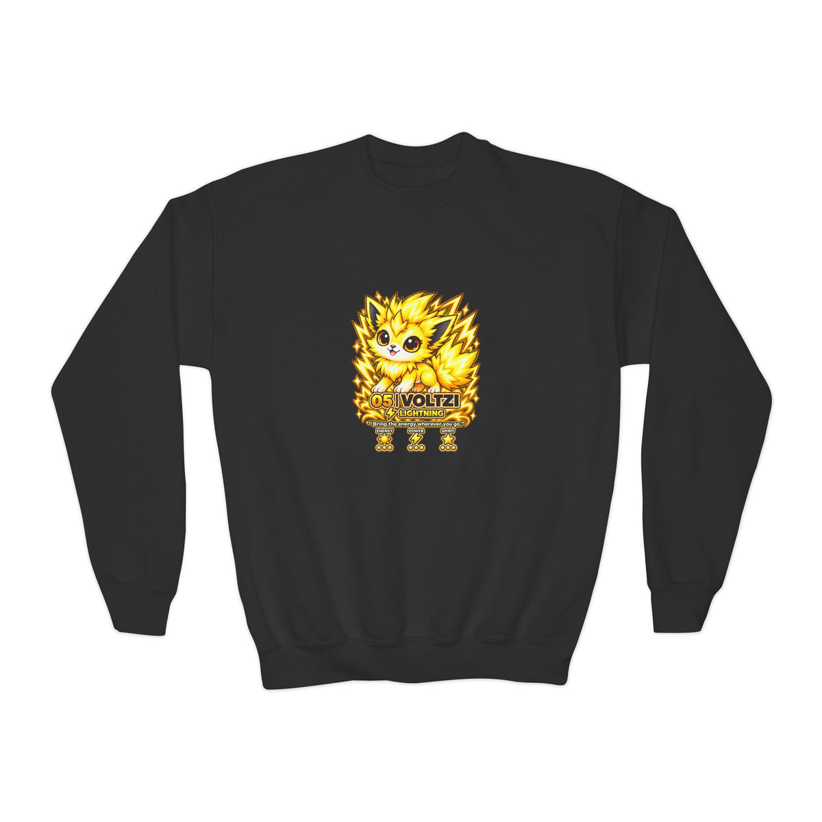 Voltzi #05 — Lightning | Kawaii Sweatshirt
