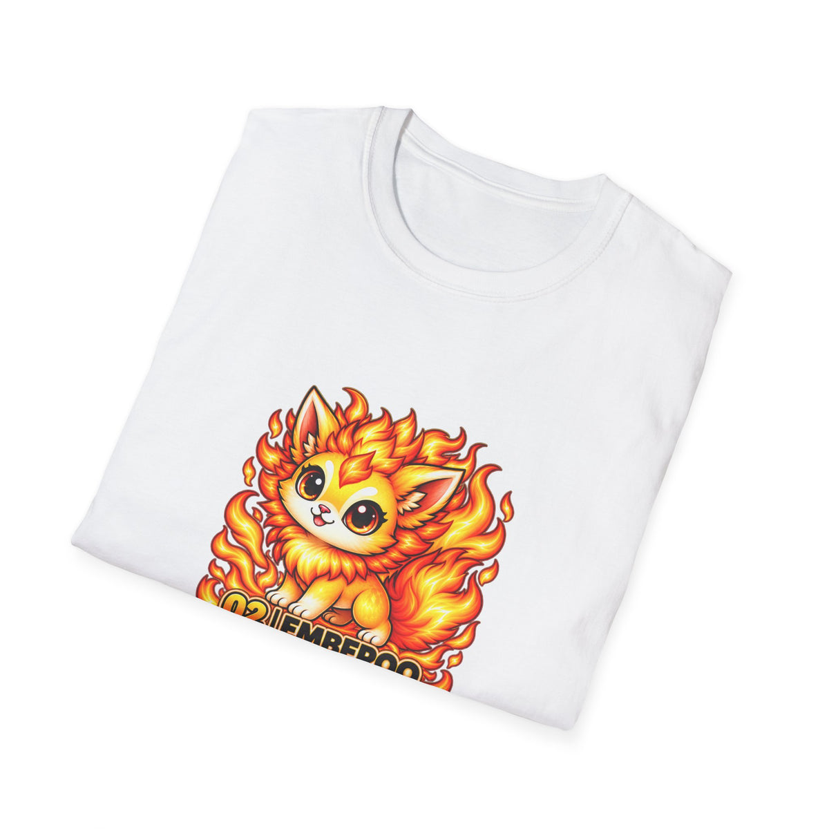 Emberoo #02 — Fire | Kawaii T-Shirt