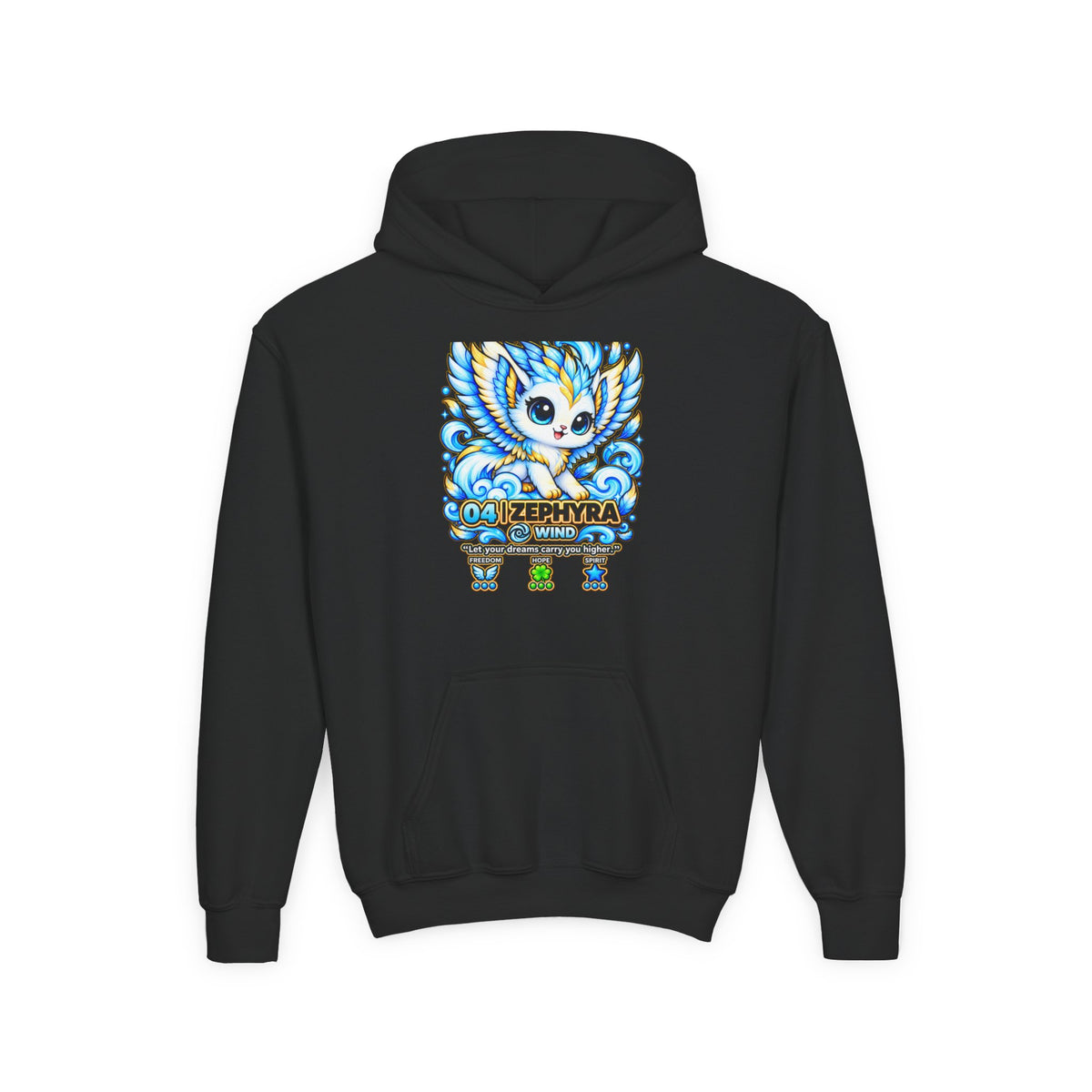 Zephyra #04 — Wind | Kawaii Hoodie