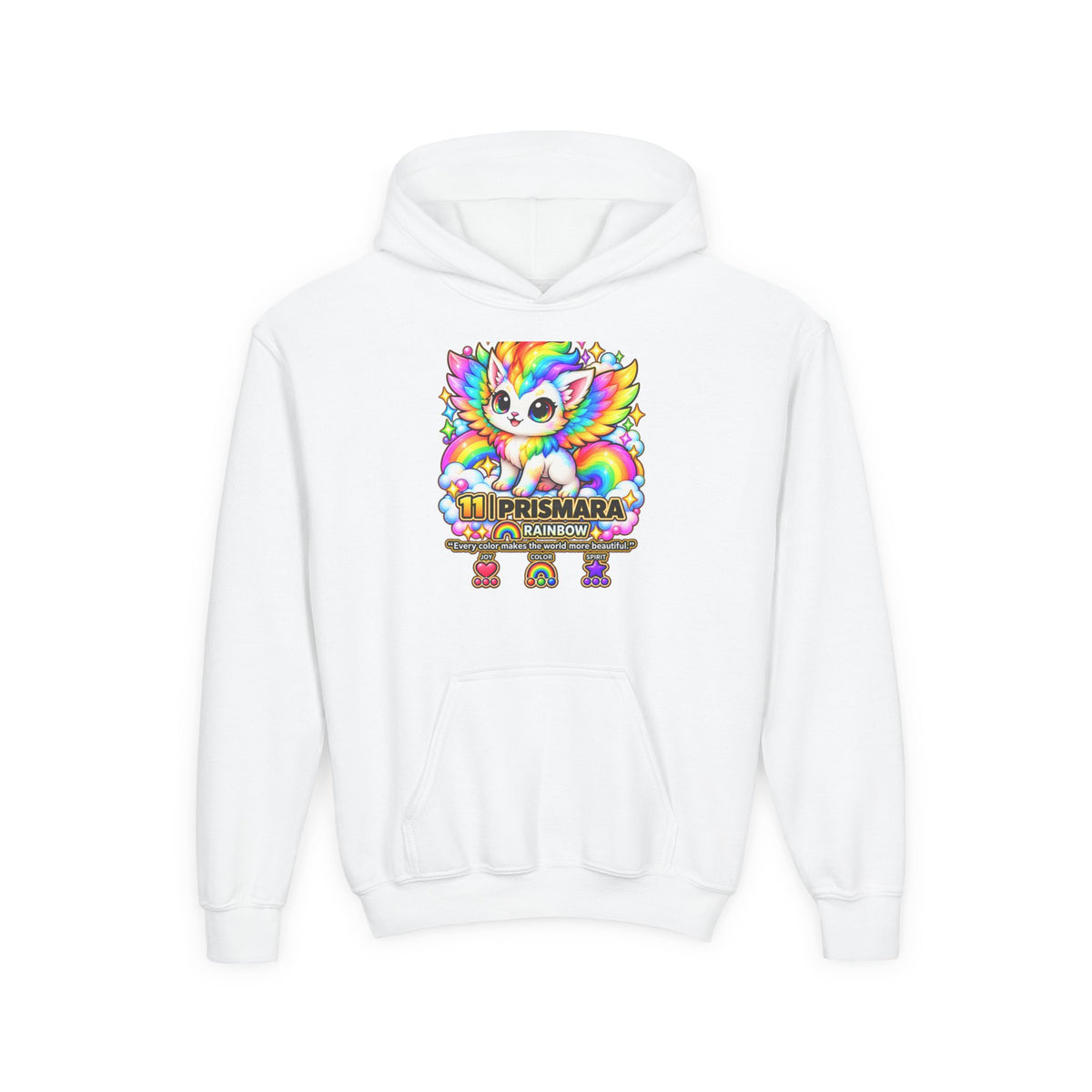 Prismara #11 — Rainbow | Kawaii Hoodie