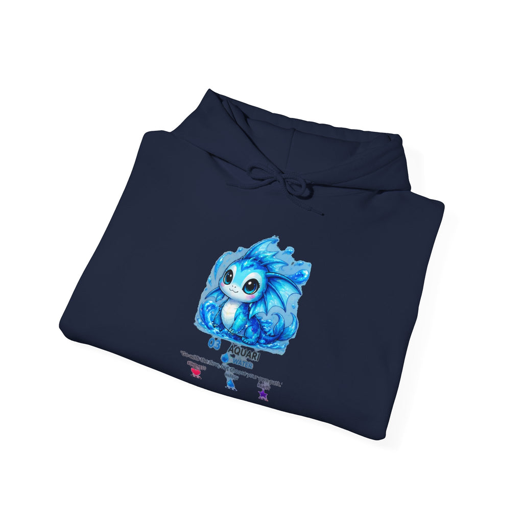 Aquari #03 — Water | Kawaii Hoodie