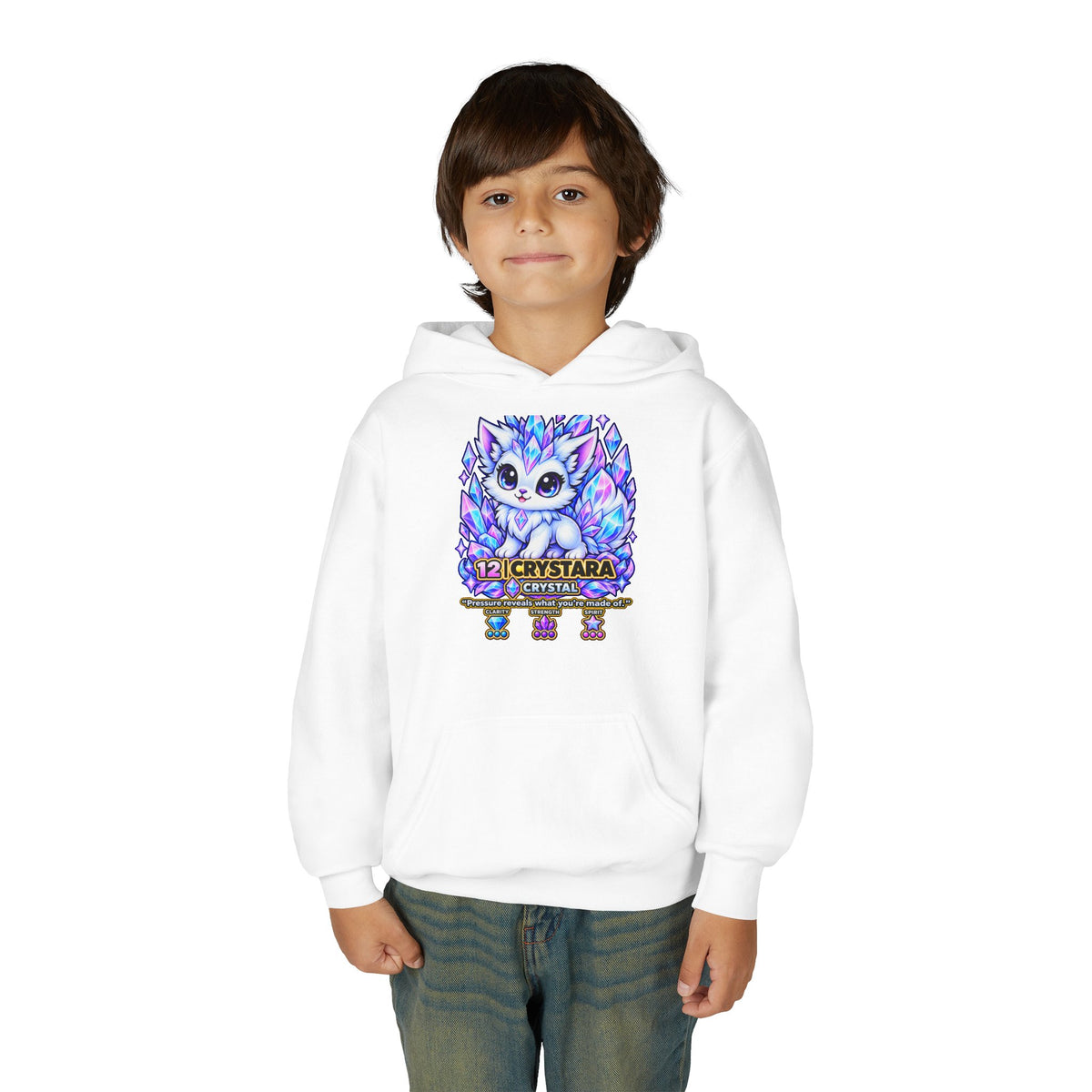 Crystara #12 — Crystal | Kawaii Hoodie