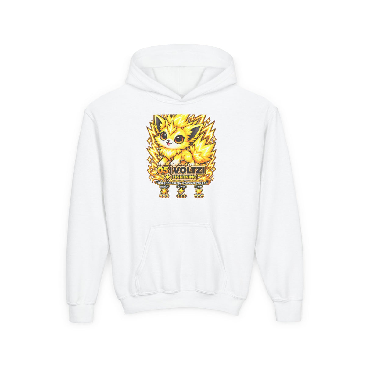 Voltzi #05 — Lightning | Kawaii Hoodie
