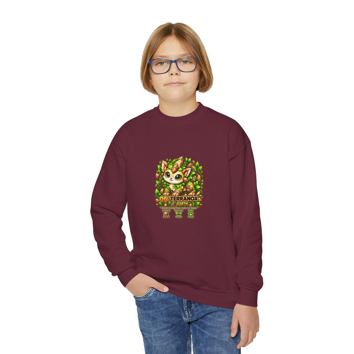 Terranox #06 — Earth | Kawaii Sweatshirt