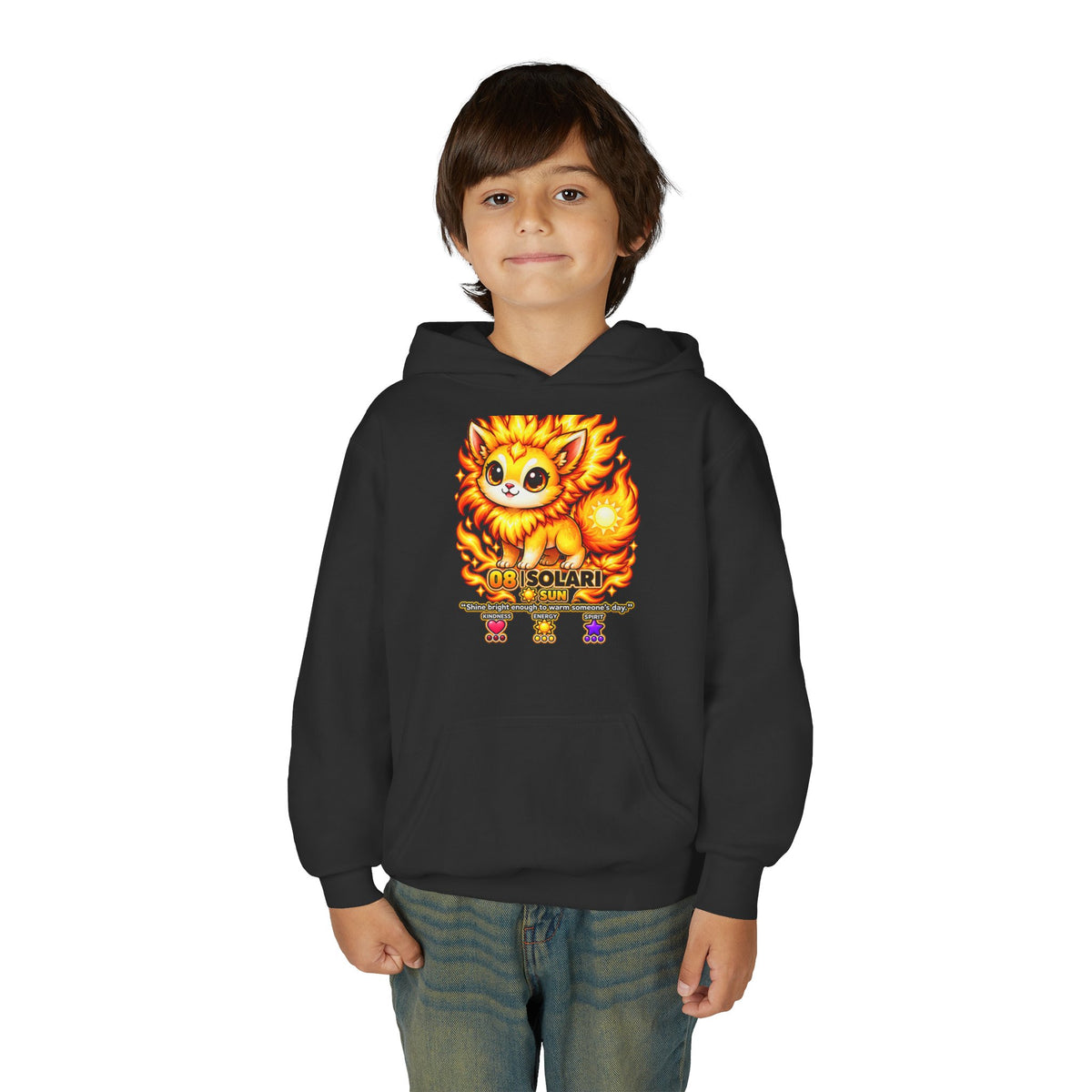 Solari #08 — Sun | Kawaii Hoodie