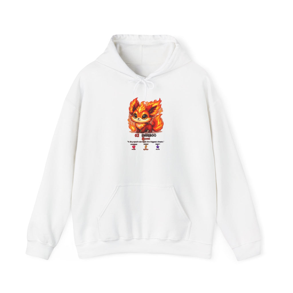 Emberoo #02 — Fire | Kawaii Hoodie