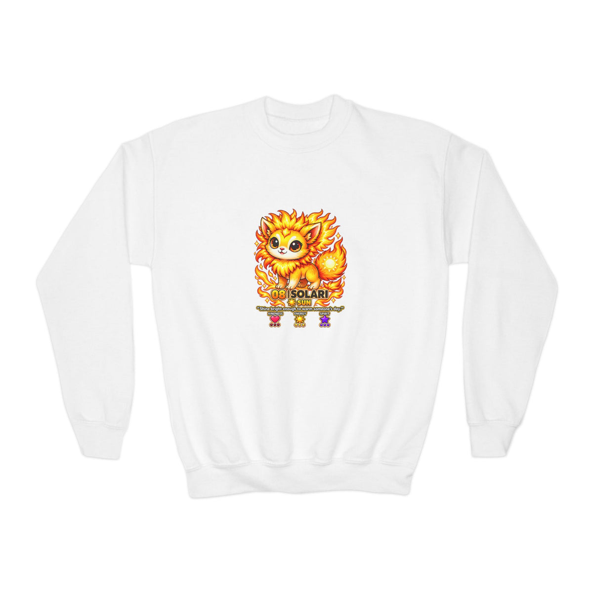 Solari #08 — Sun | Kawaii Sweatshirt
