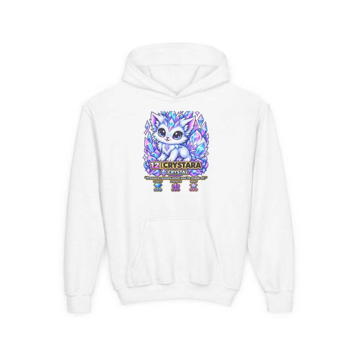 Crystara #12 — Crystal | Kawaii Hoodie