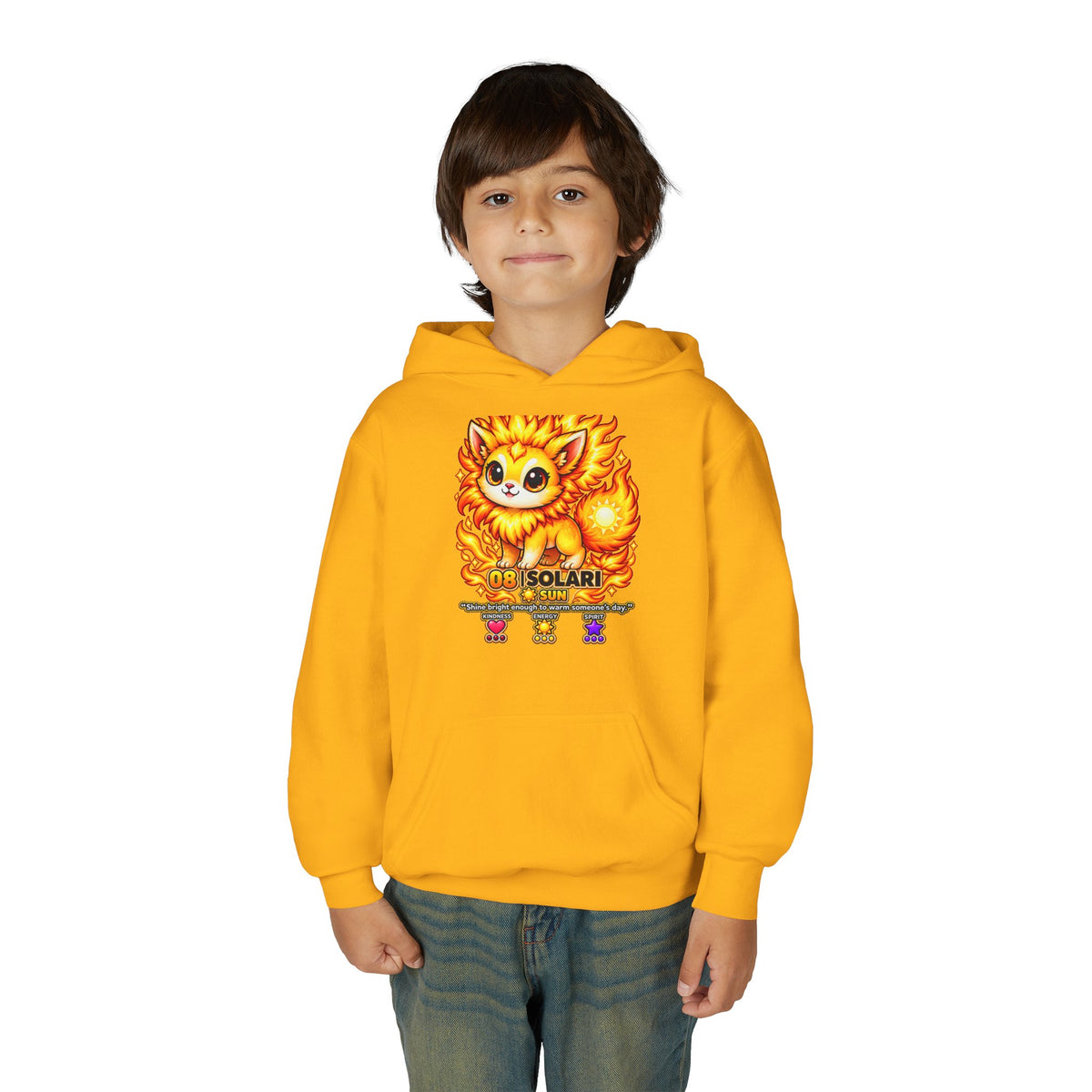 Solari #08 — Sun | Kawaii Hoodie